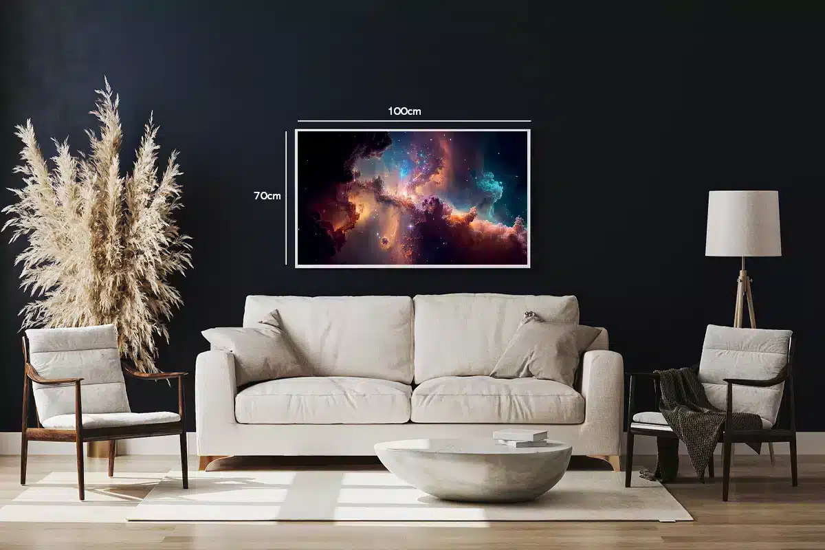 Celestial Flame Veins Plakat