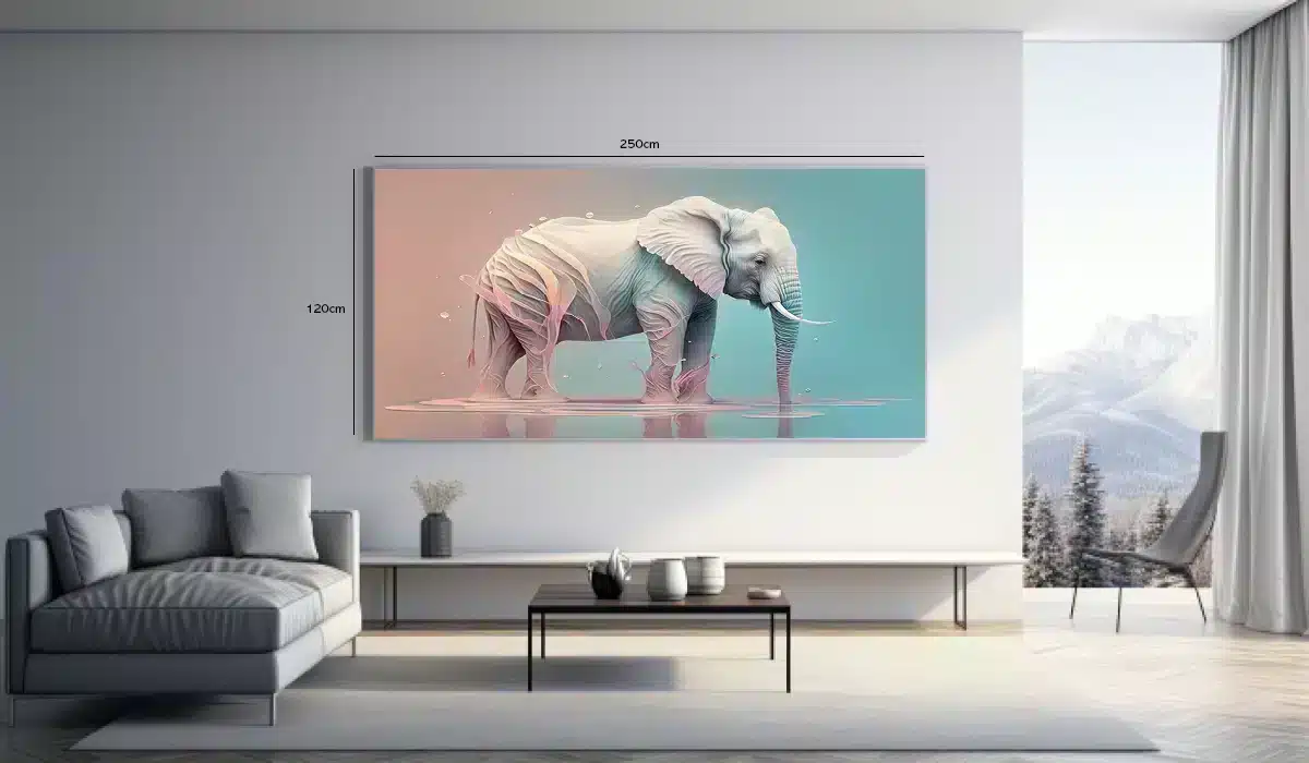 Ethereal Elephant Veins Plakat