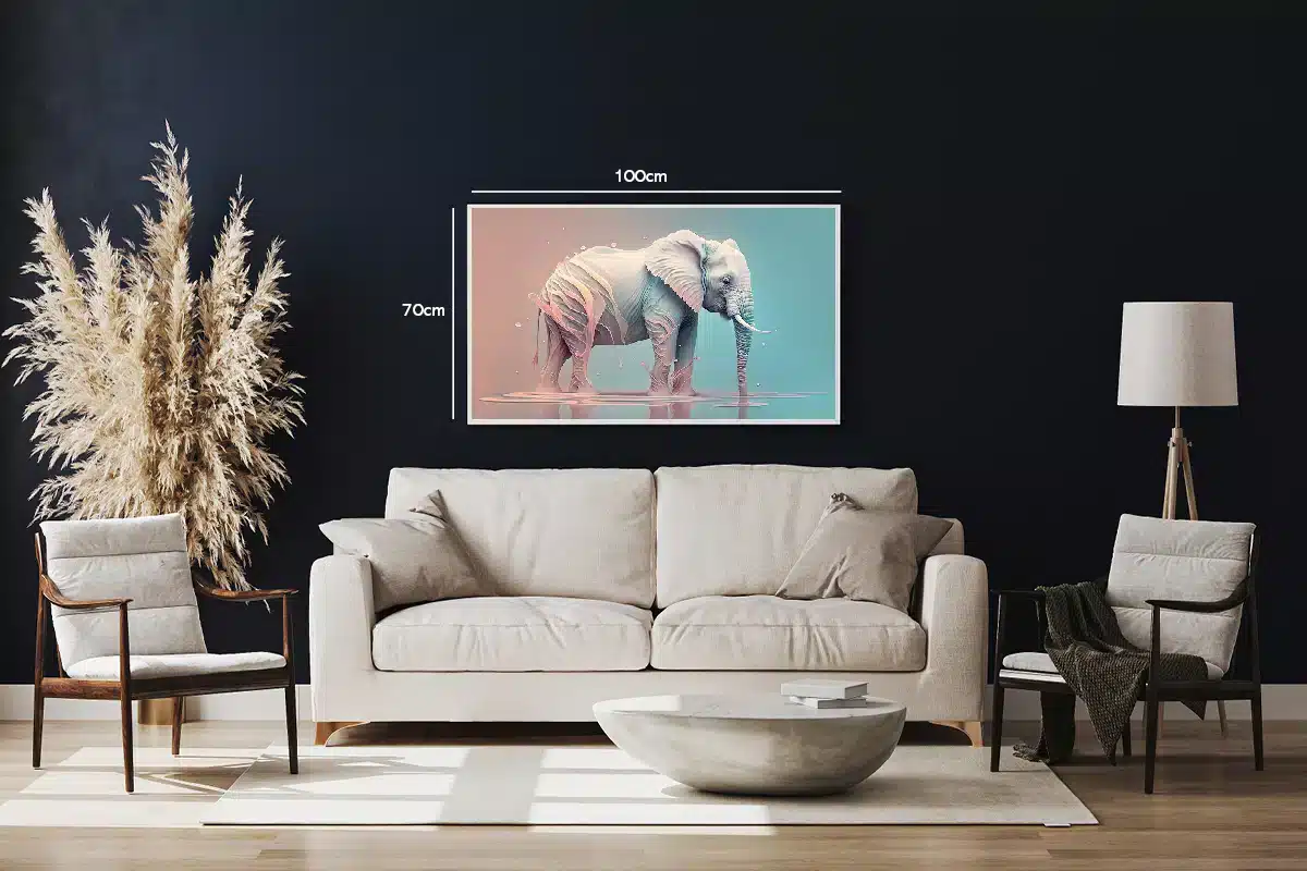 Ethereal Elephant Veins Plakat