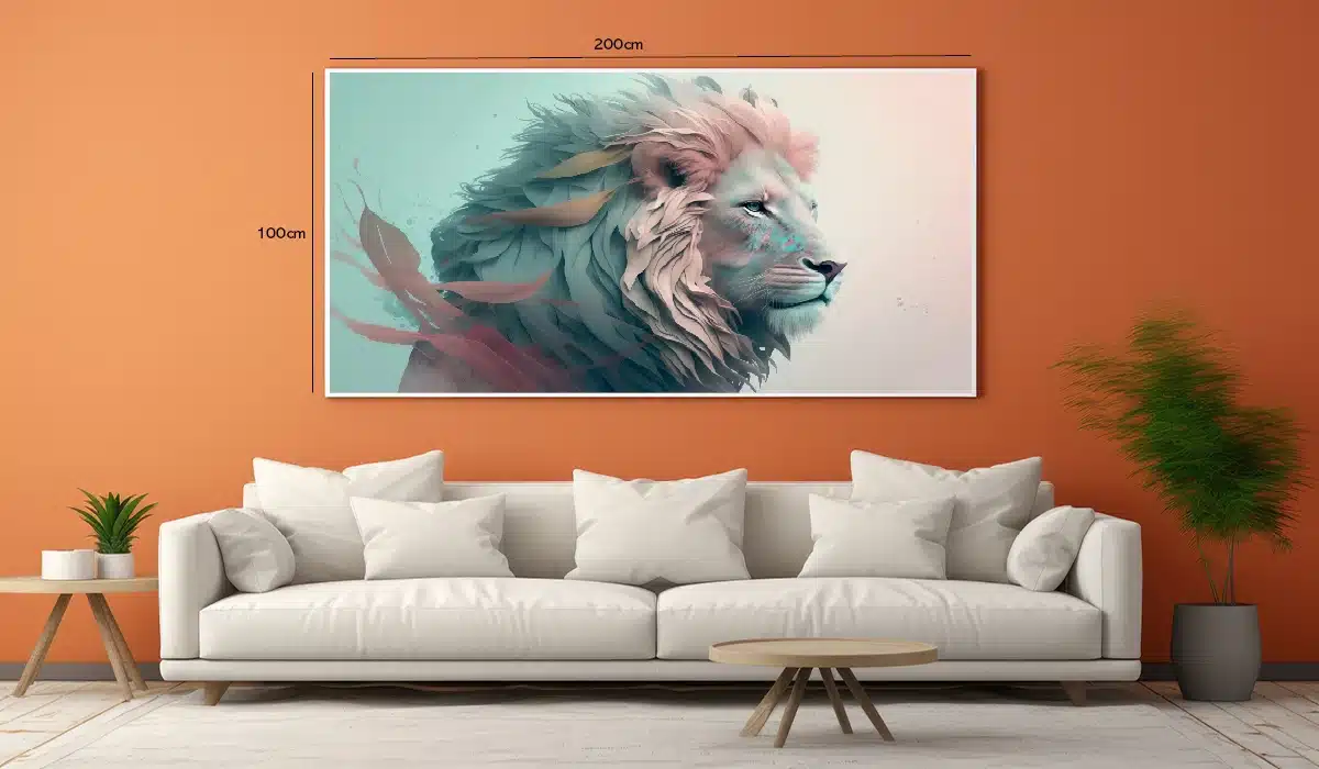 Mystic Lion Veil Plakat