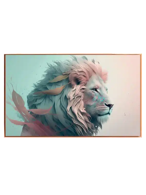 Mystic Lion Veil Plakat