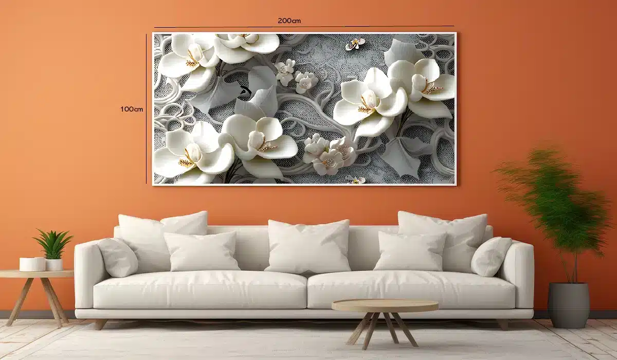 Ivory Orchid Bloom Plakat
