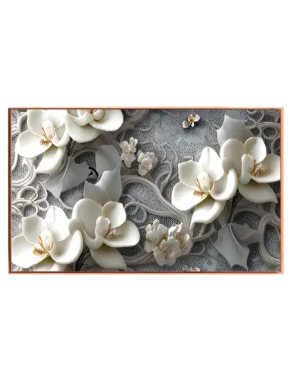 Ivory Orchid Bloom Plakat