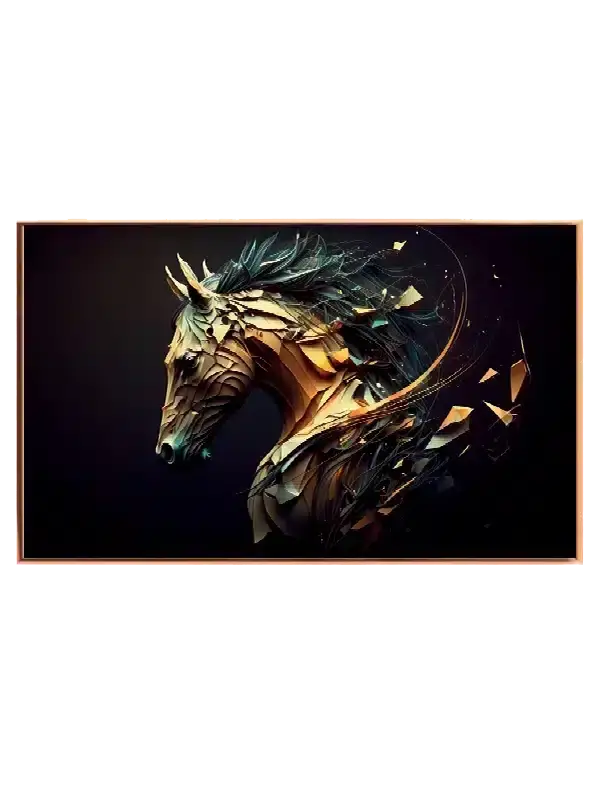 Fragmented Stallion Motion Plakat