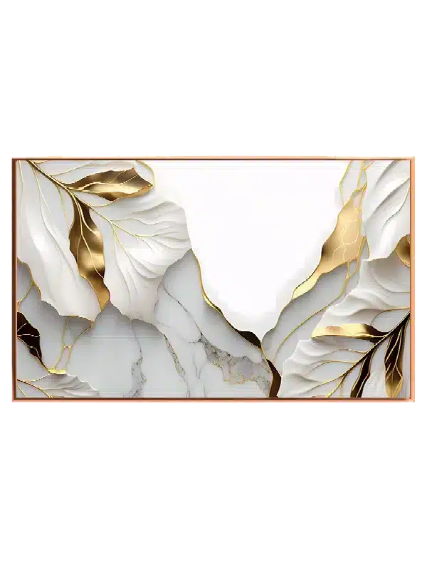 Golden Vein Contours Plakat