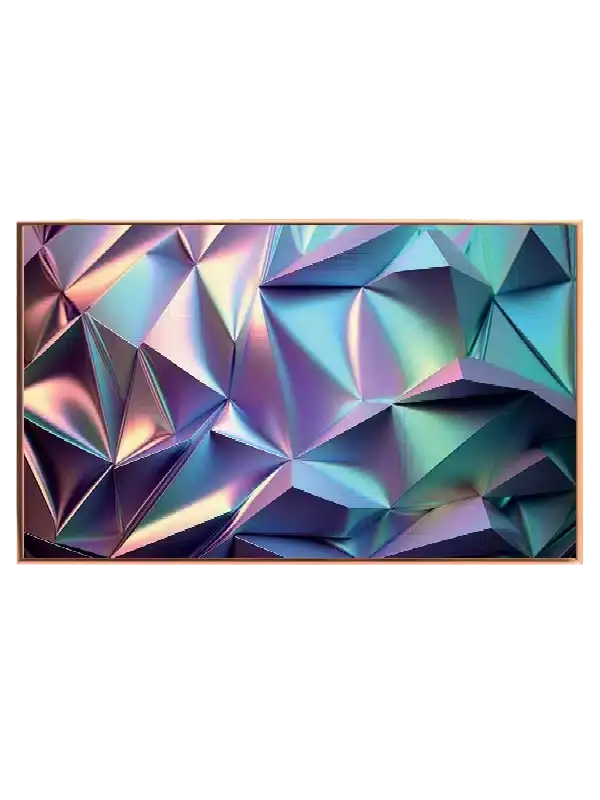 Prismatic Facet Depth Plakat