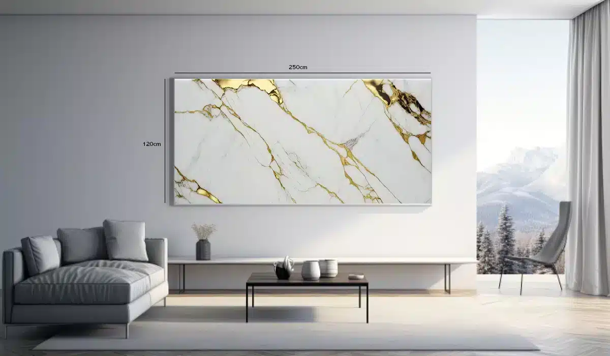 Golden Veins Composition Plakat