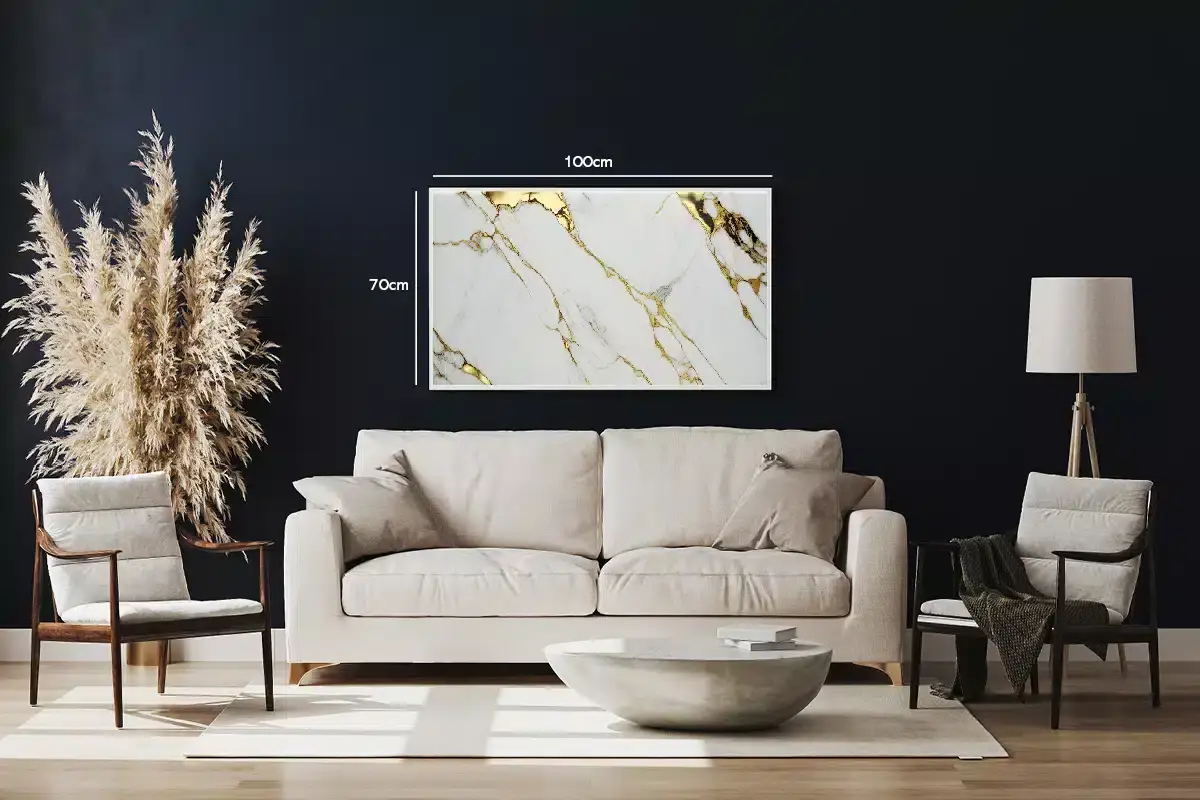 Golden Veins Composition Plakat