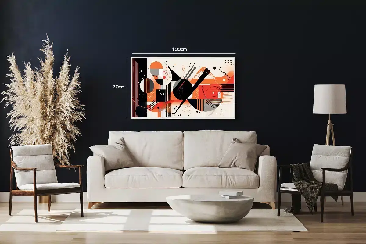 Crimson Circuit Layers Plakat