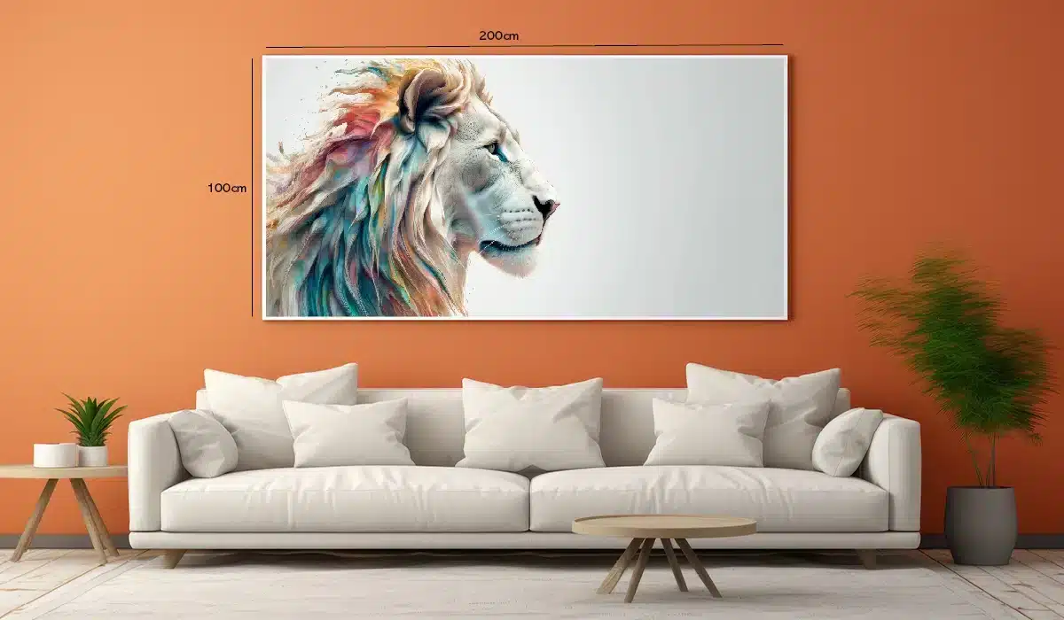 Majestic Colorful Mane Plakat