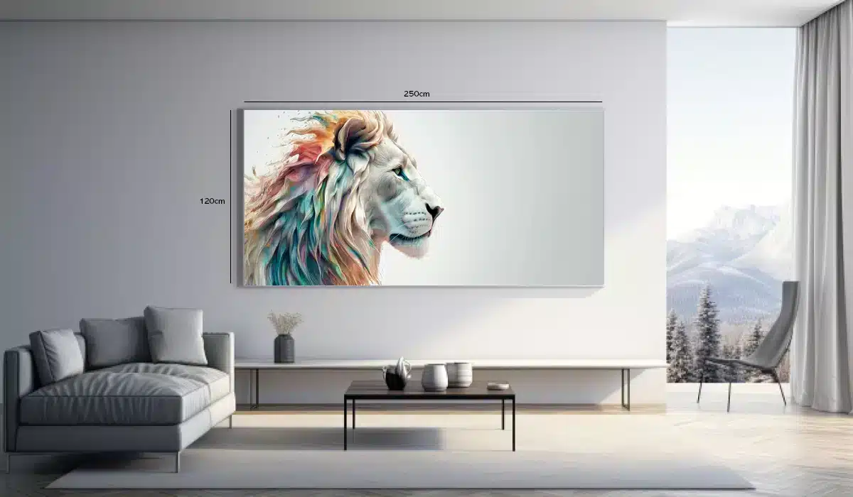Majestic Colorful Mane Plakat