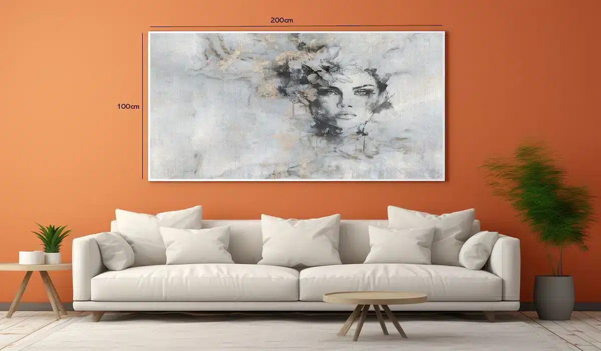Veiled Grace Face Plakat