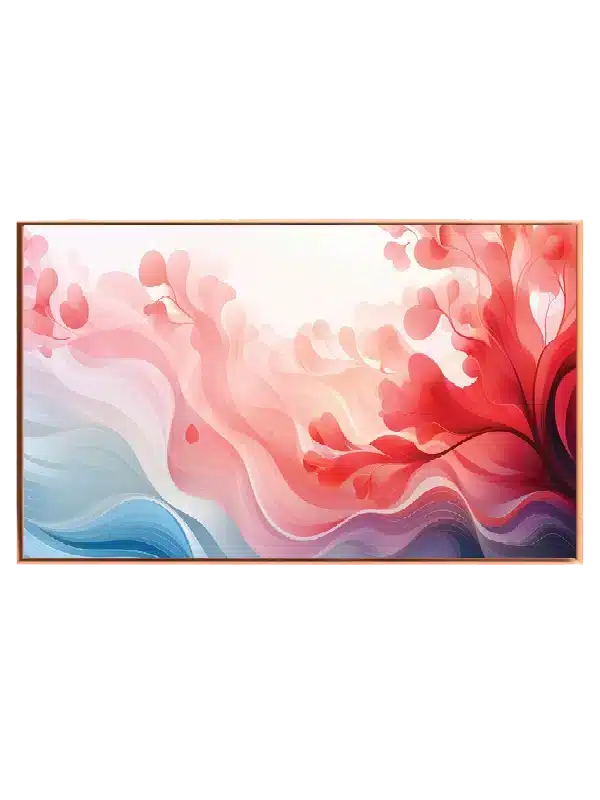 Coral Wave Flow Plakat