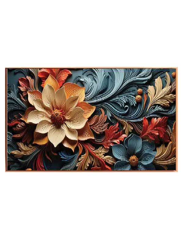 Ornate Floral Harmony Plakat