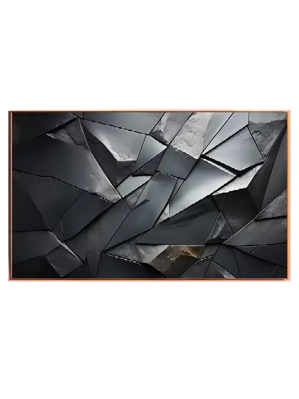 Fragmented Slate Composition Plakat