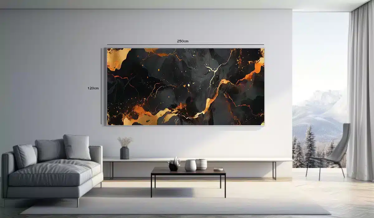 Molten Veins Flow Plakat