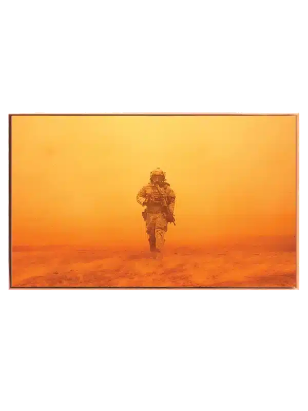 Soldat i Ørkenstorm Plakat