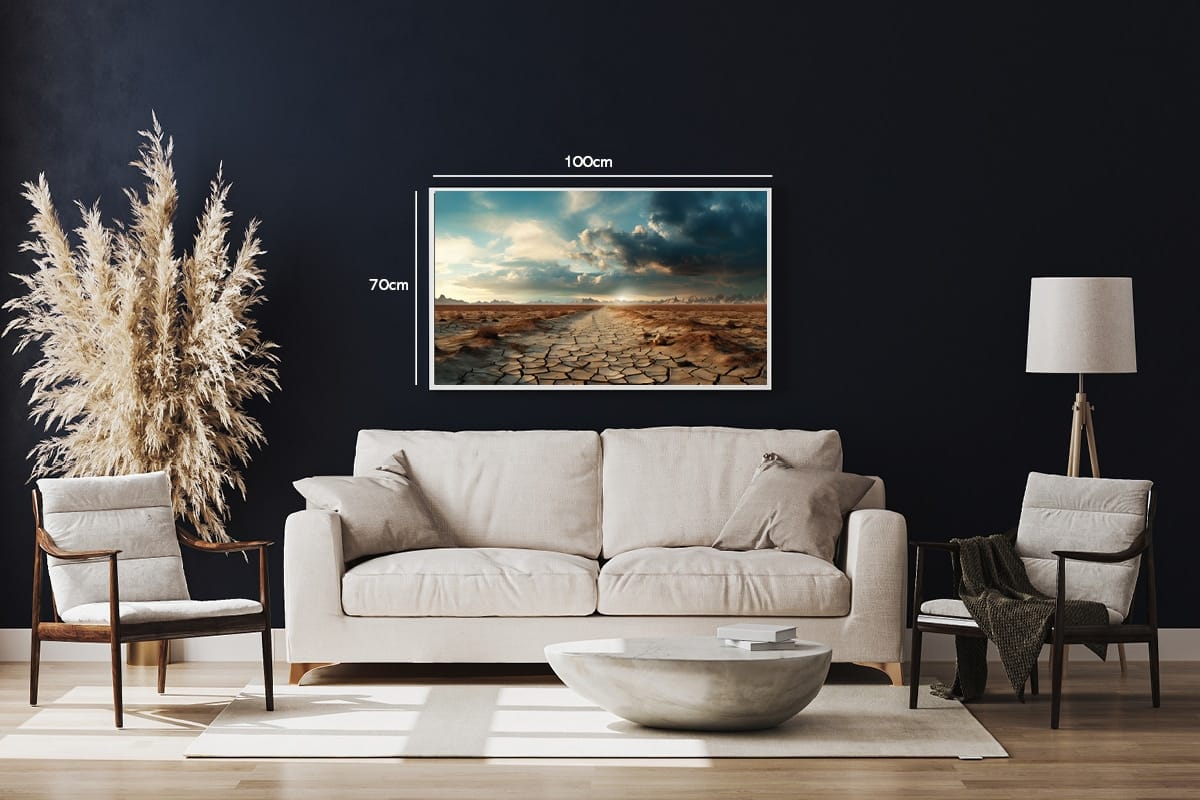Revnet Jord og Himmel Plakat