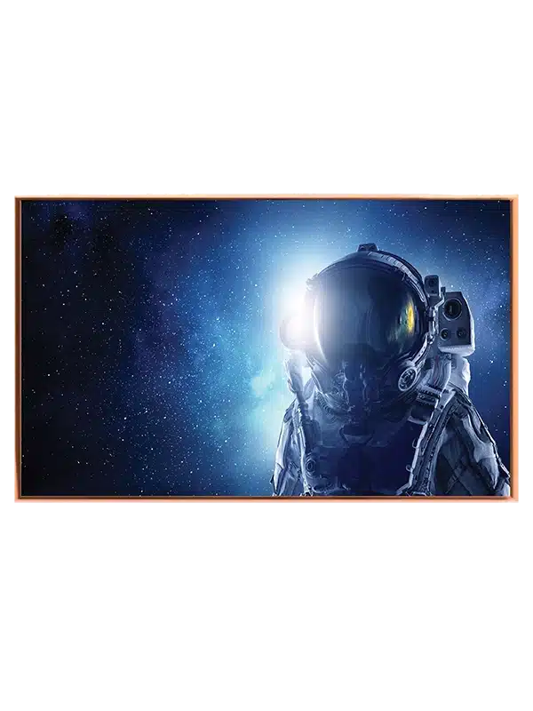 Astronaut i Blåt Stjernelys