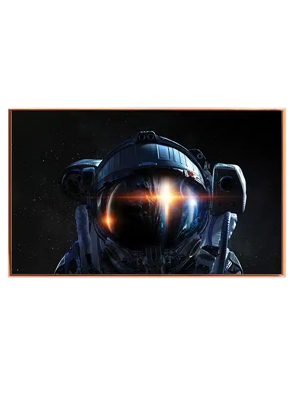 Grafisk Astronaut Hjelm med Stjernelys