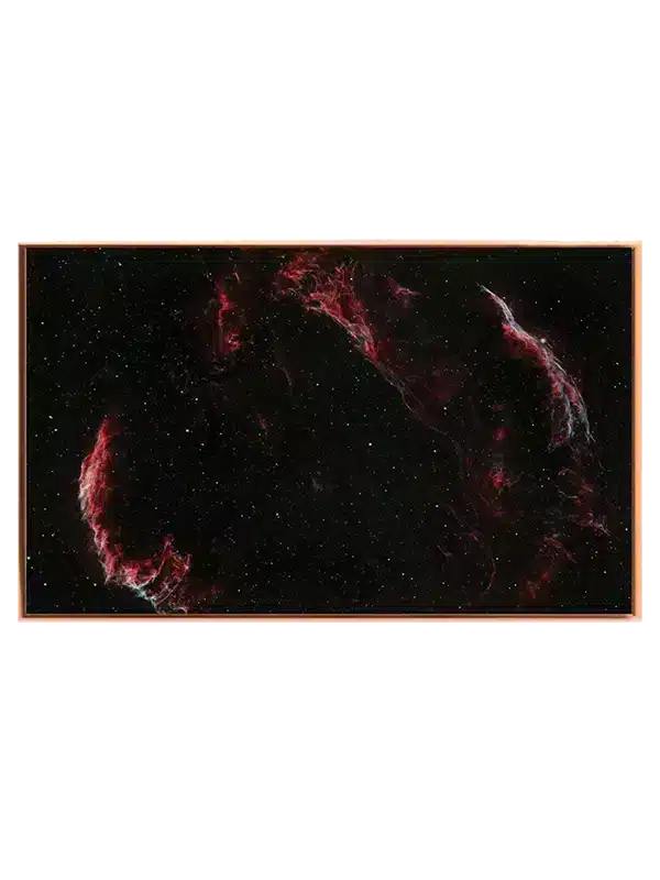 Rød Nebula i Stjernestøv