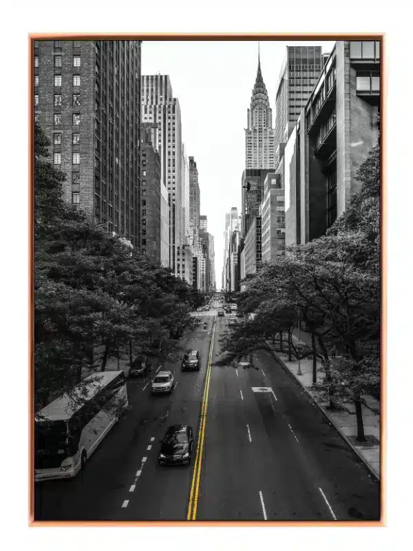 Chrysler Building Over Park Avenue