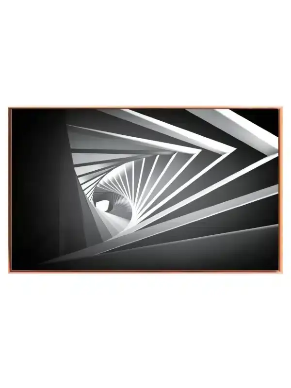 Spiraltrappe i Grafisk Perspektiv