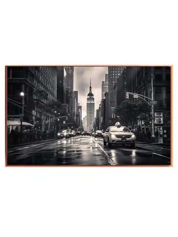 Regnvåd New York Gade
