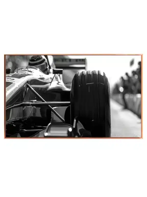 Grafisk Formelbil ved Pitlane