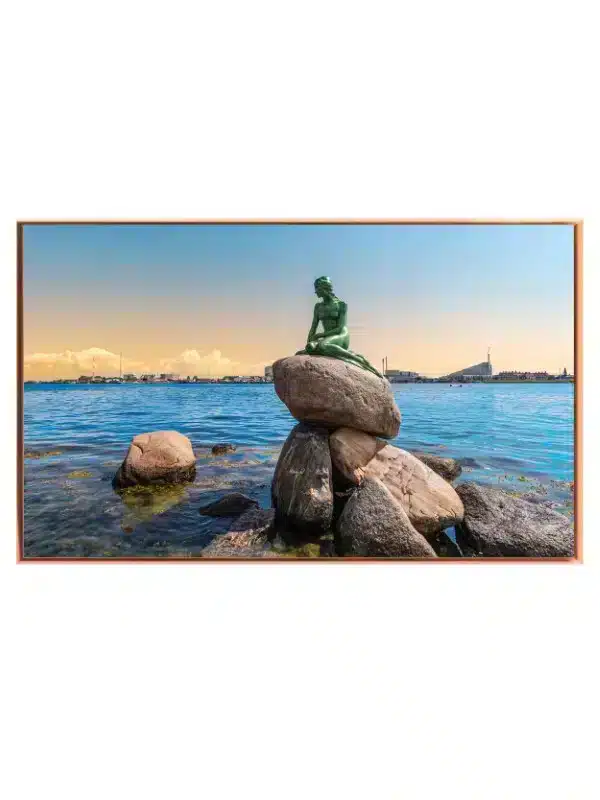 Bronze Statue By The Water