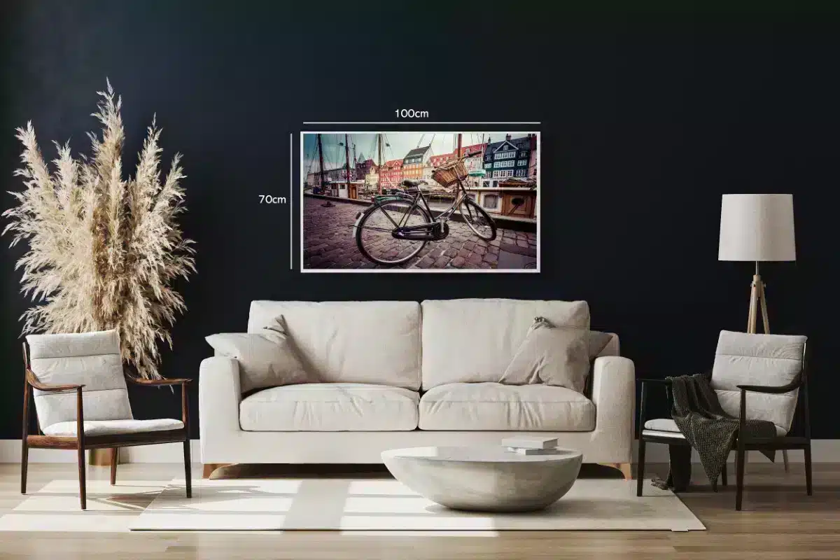Vintage Bicycle By Waterfront