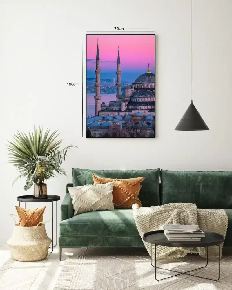 Istanbul Mosque At Sunset