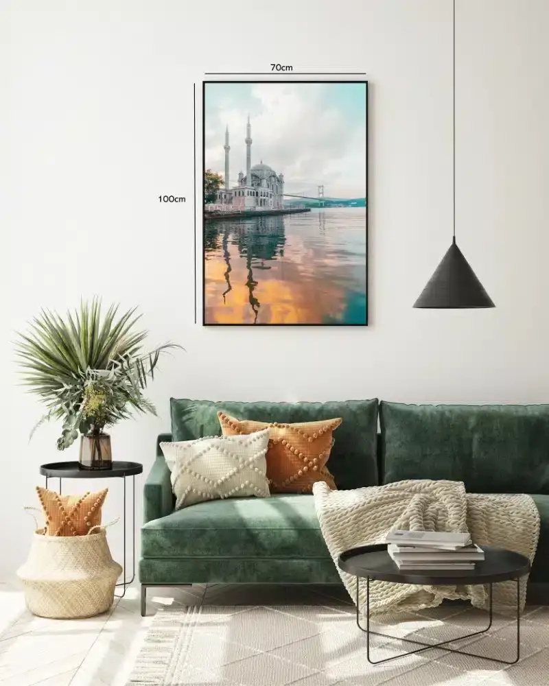 Mosque By Calm Waters