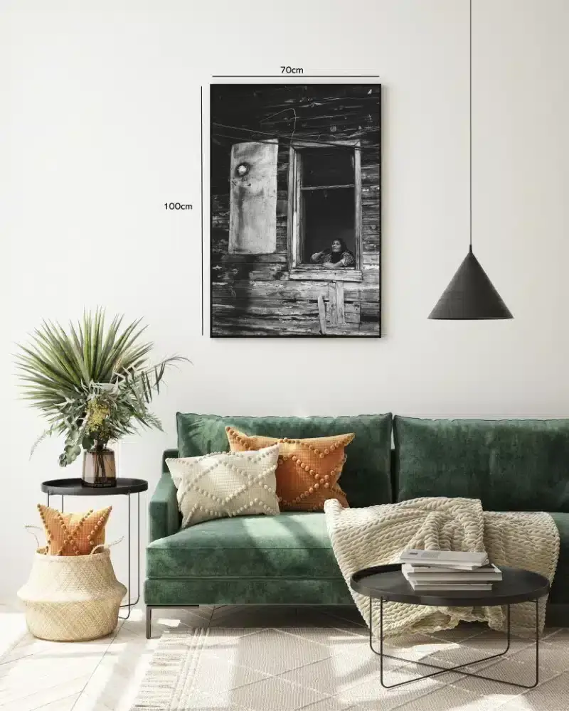 Elderly Woman At Window