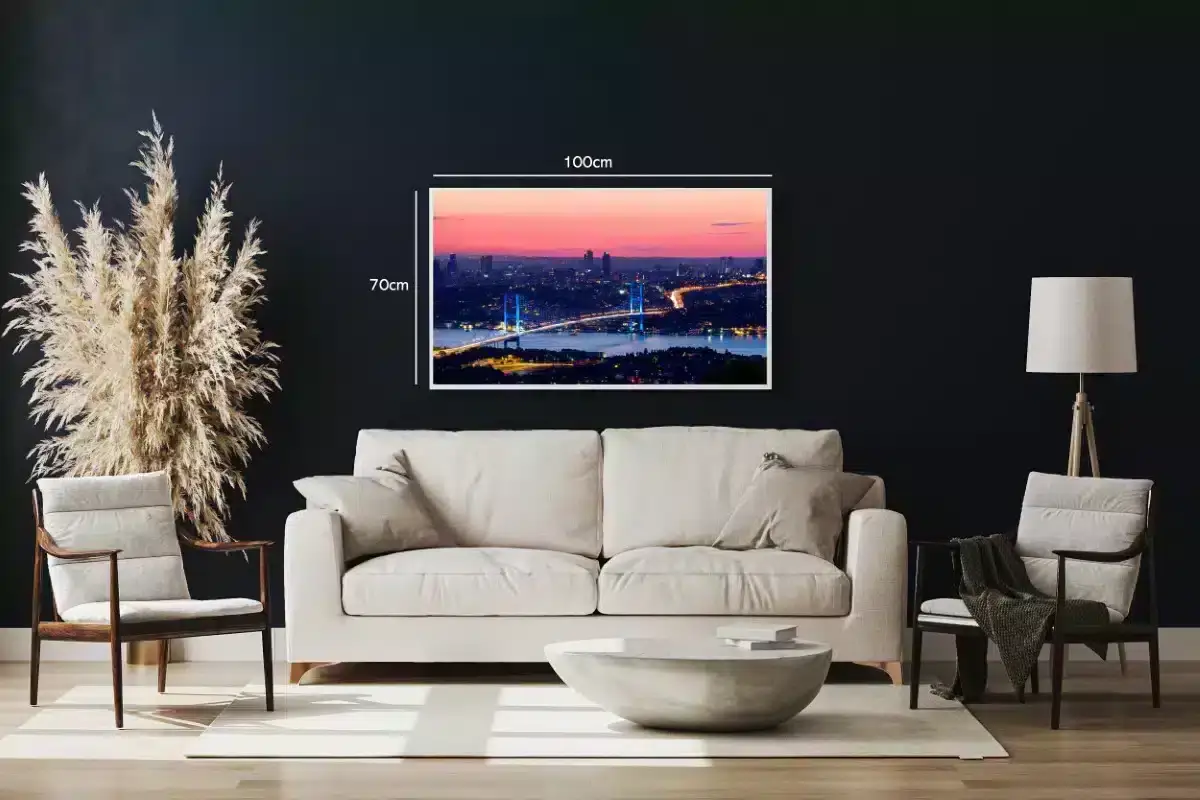 Istanbul Cityscape At Dusk