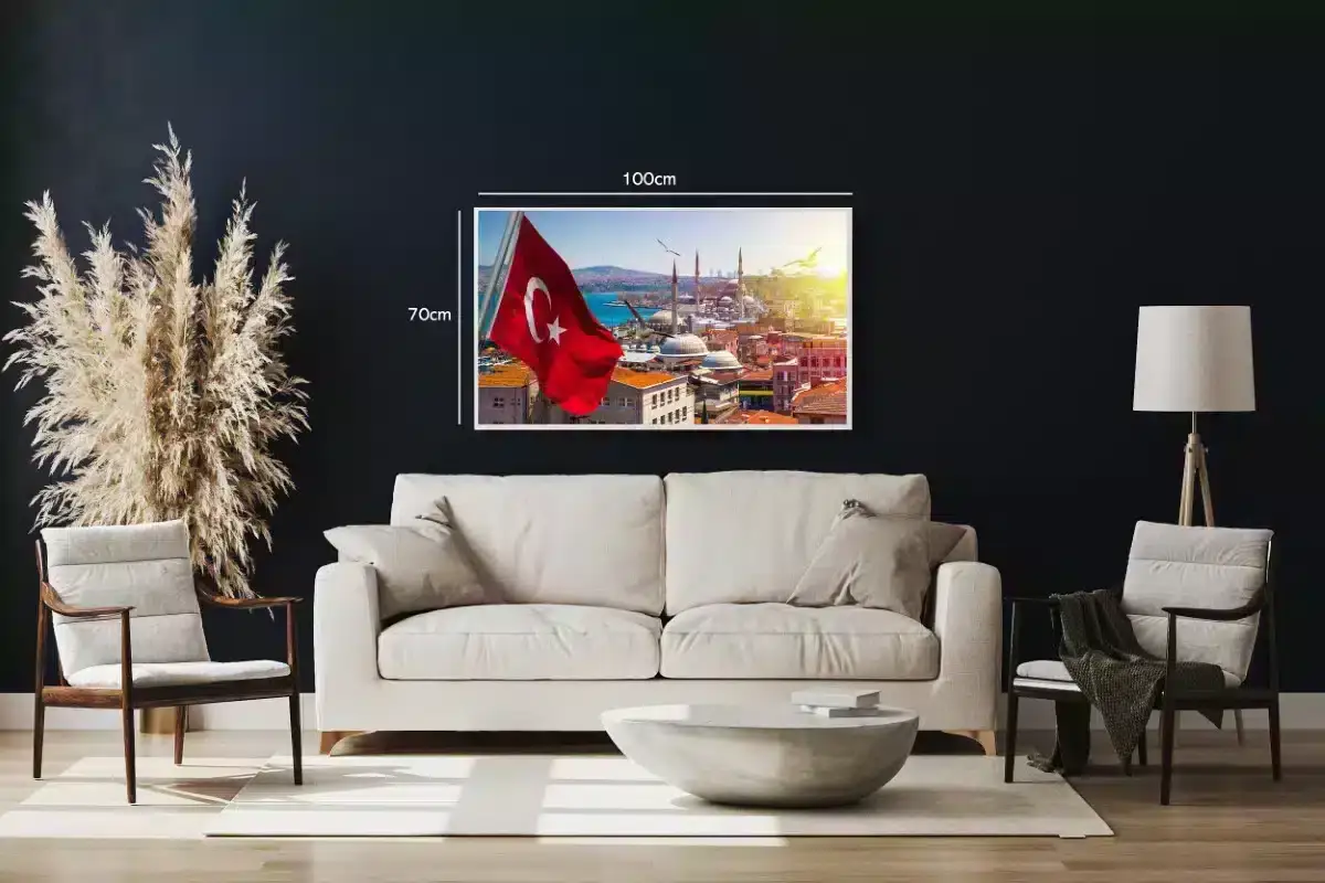 Solrig Udsigt Over Istanbul