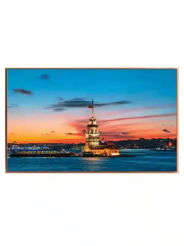 Sunset Over Historic Tower