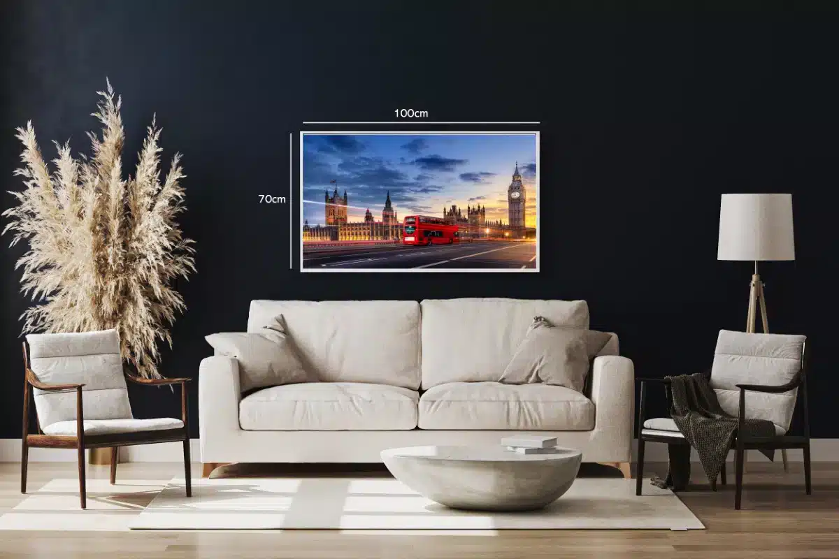 London Evening Cityscape View