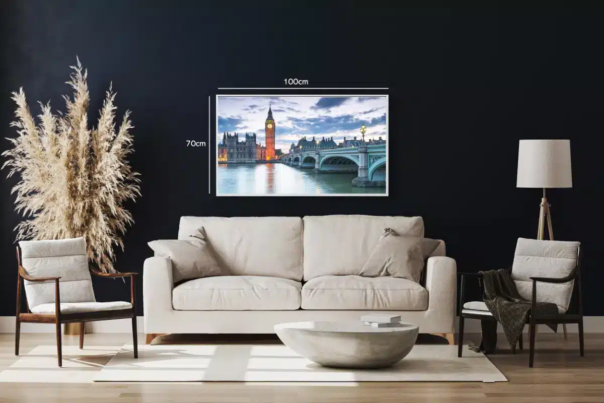 London Cityscape With Bridge