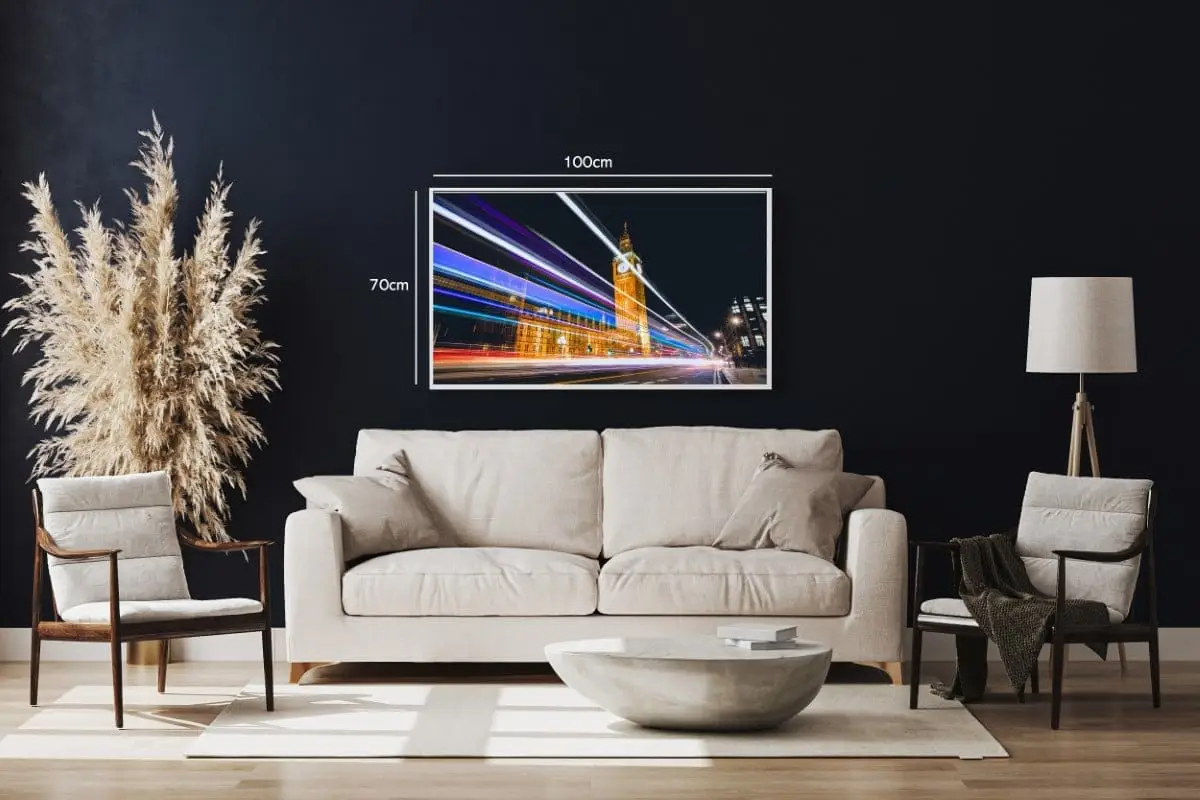 Big Ben Night Light Trails