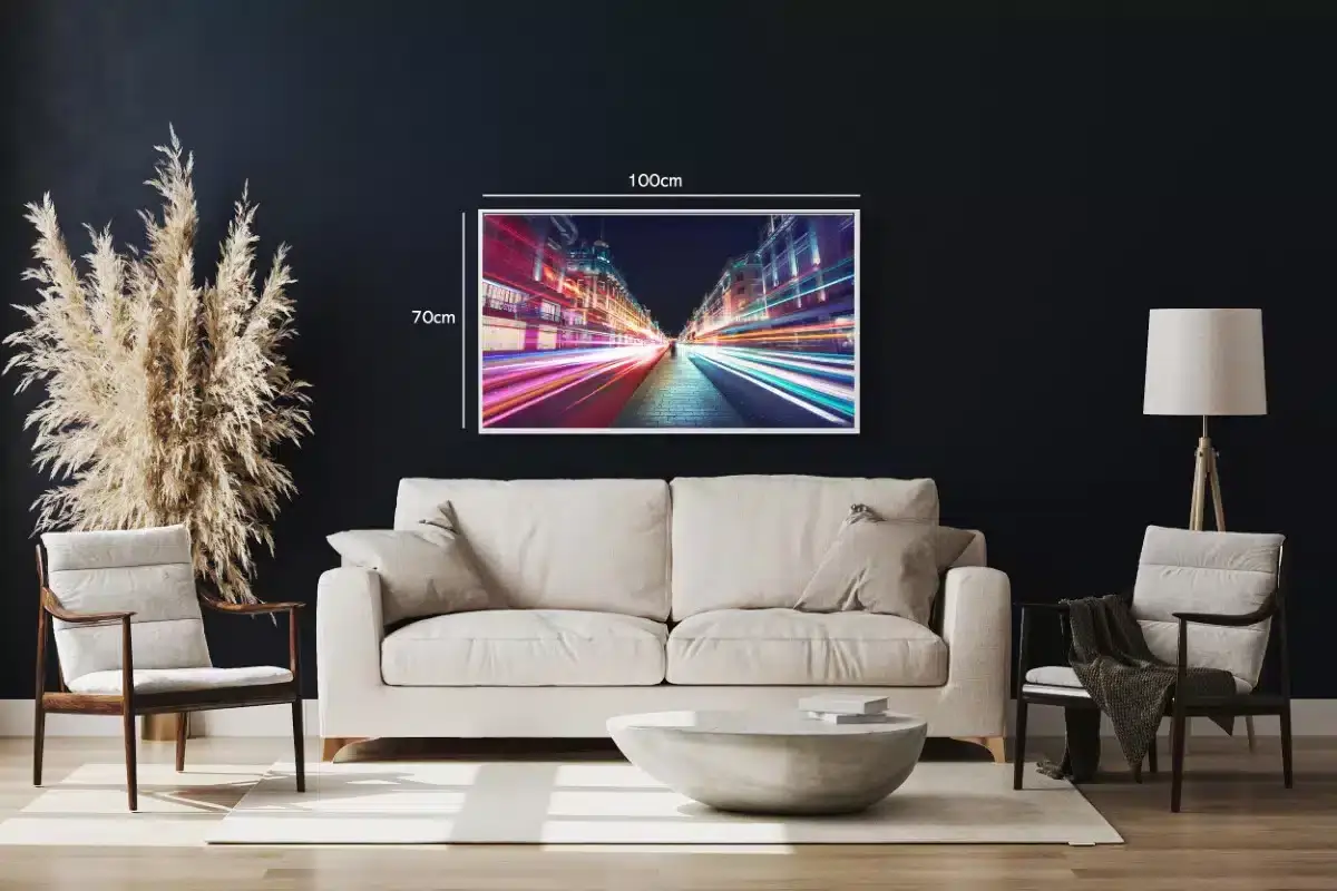 Urban Nighttime Light Trails