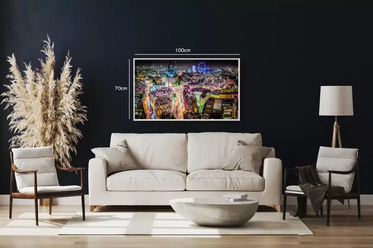 London City Nightscape Panorama