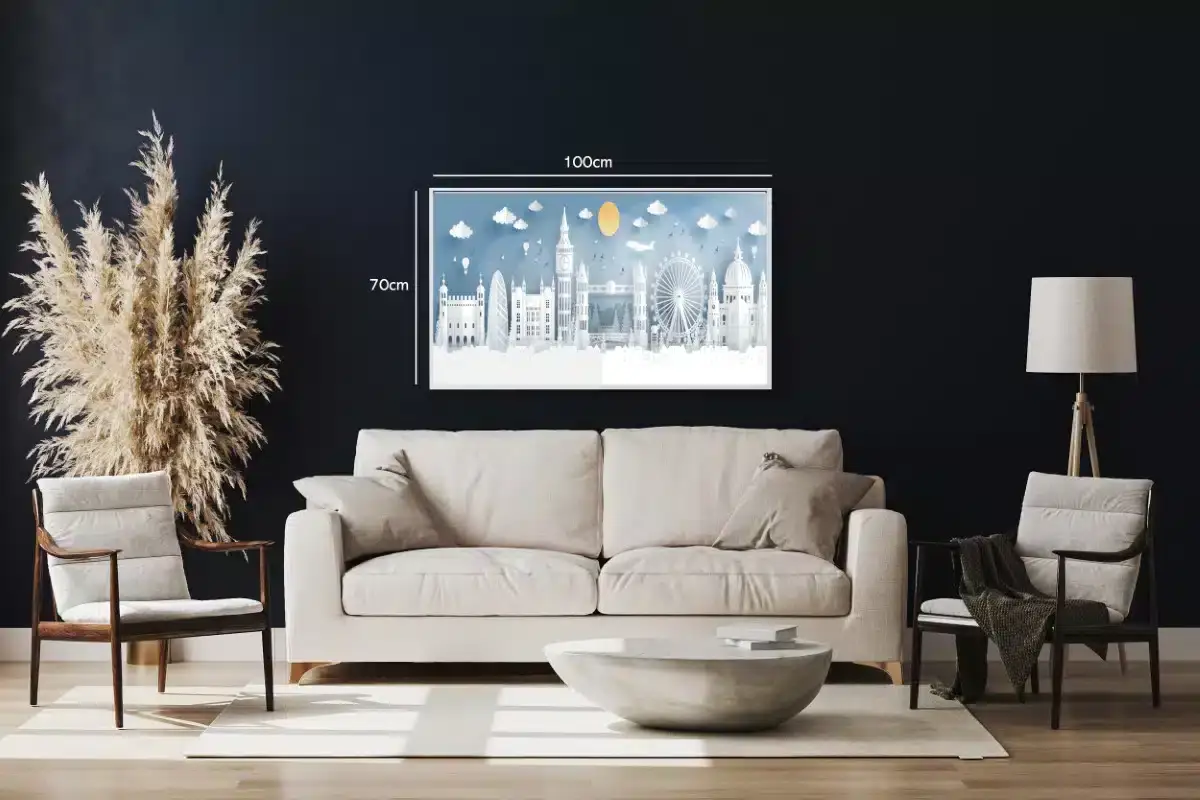 London Skyline Paper Art