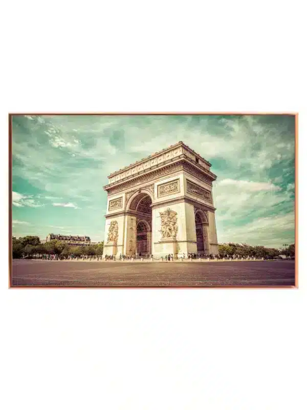 Triumphal Arch Under Blue Sky