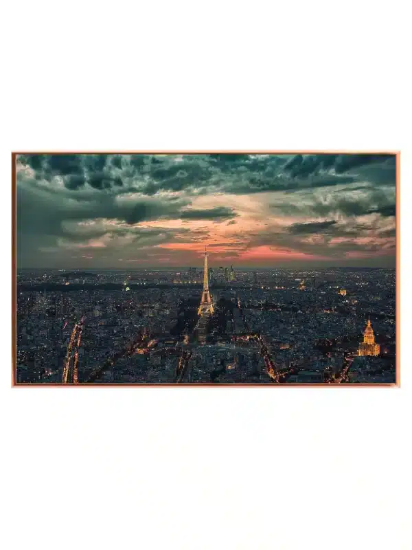 Paris Evening Skyline View