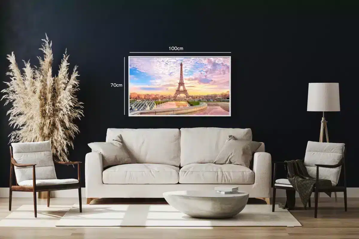 Eiffel Tower Sunset View