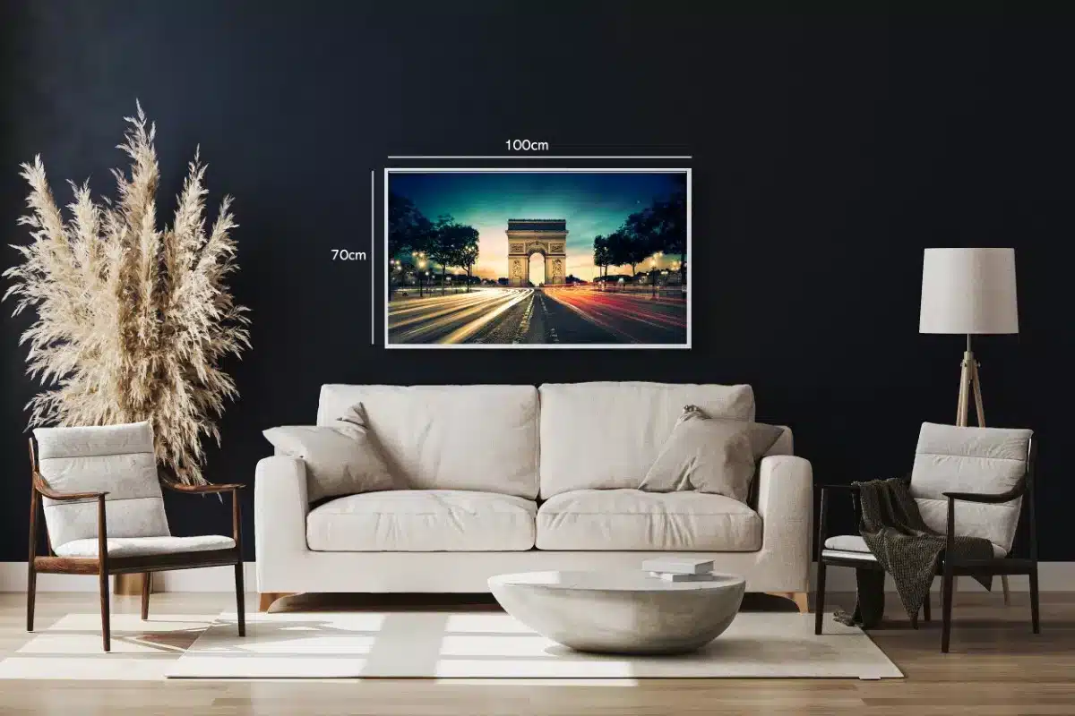 Arc De Triomphe Evening Scene