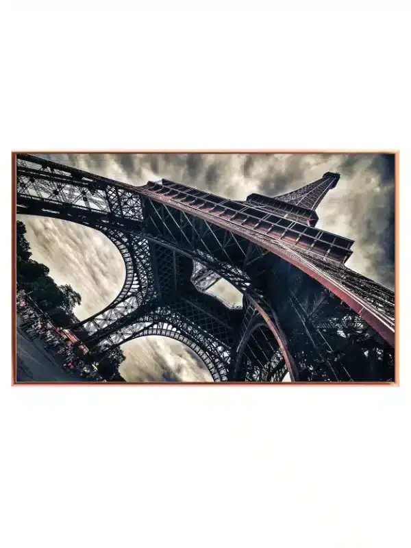 Dramatic Eiffel Tower Perspective
