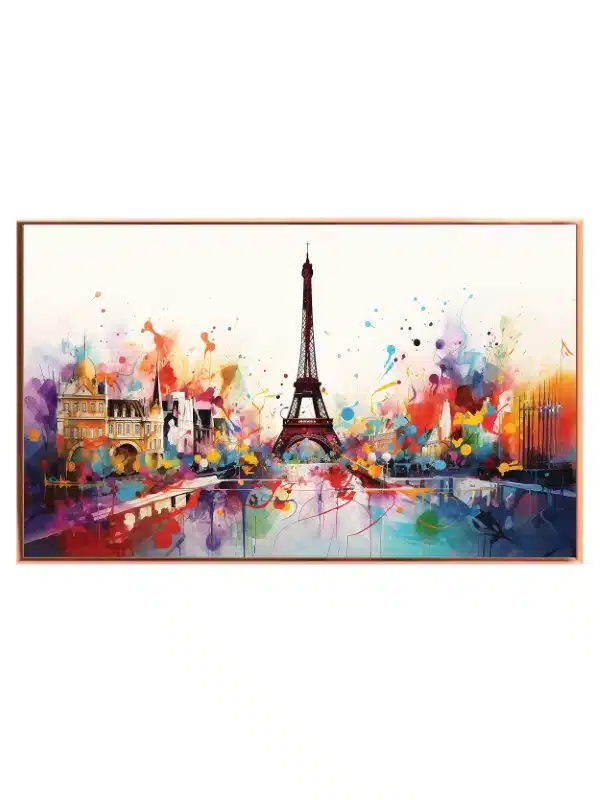 Farverig Paris By Skyline