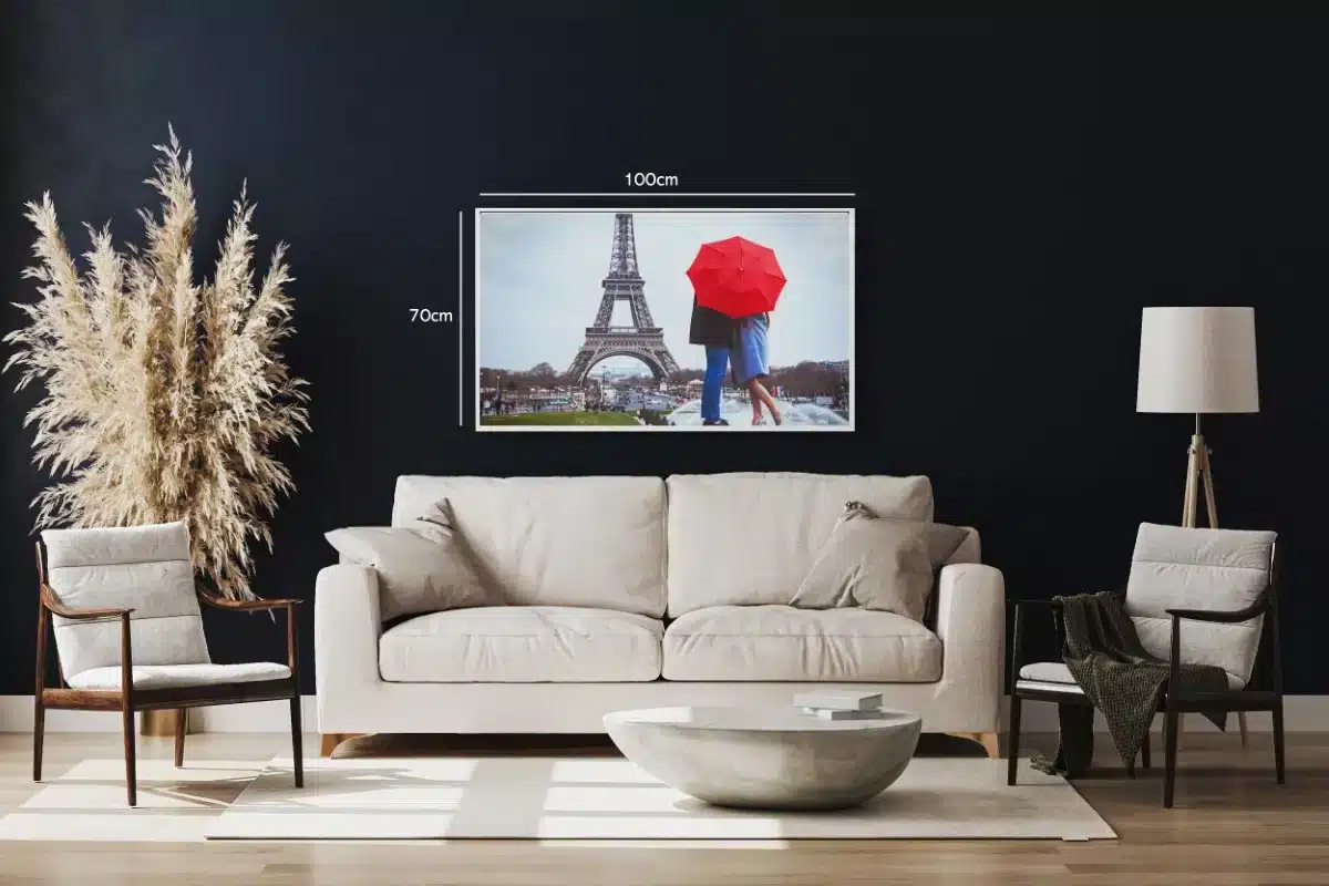 Romantic Moment In Paris